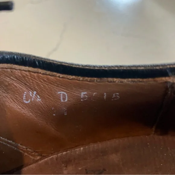 Allen Edmonds Park Avenue Black Oxford Dress Shoes Men’s Size 6.5 D - Picture 14 of 14